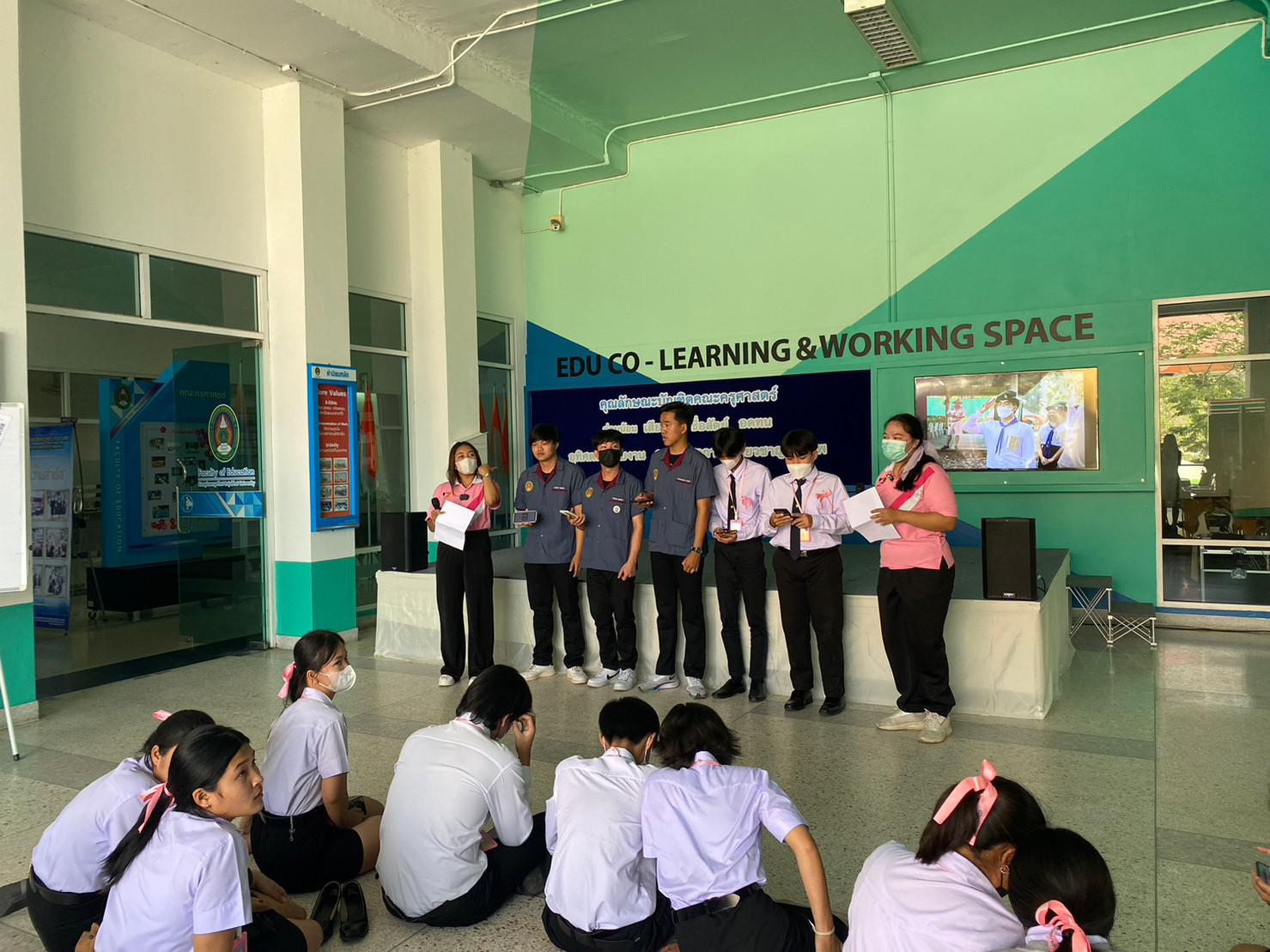 16. ภาพกิจกรรม 50 ปี KPRU สู่การพัฒนาท้องถิ่นอย่างยั่งยืน มหาวิทยาลัยราชภัฏกำแพงเพชร ระหว่างวันที่ 26-28 มกราคม 2566 ณ มหาวิทยาลัยราชภัฏกำแพงเพชร โดยนักศึกษาโปรแกรมวิชาคอมพิวเตอร์ คณะครุศาสตร์